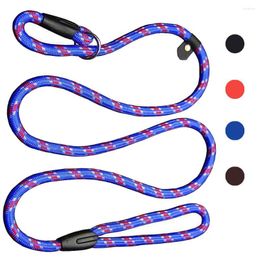 Dog Collars Nylon Leash Standard Training Adjustable Pet Slip Lead For Small And Medium Dogs PL034