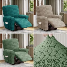 Chair Covers Elastic Recliner Sofa Cover Jacquard Spandex Lazy Boy Armchair Stretch Removable Slipcovers Furniture Protector