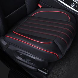 Car Seat Covers 3D PU Leather Auto Cushion Mat Breathable Front Protector Universal Accessories