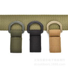 Outdoor products thickened I-type webbing buckle mountaineering buckle car key chain hook tactical belt quick hanging