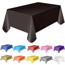 Bow Ties Large Plastic Rectangle Table Cover Cloth Wipe Clean Party Tablecloth Covers