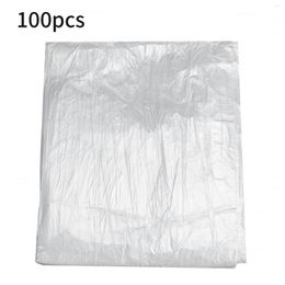 Chair Covers 100pcs Massage Table Plastic Spa Club Rectangle For Sofa Disposable Couch Cover Furniture Multifunctional Transparent Home