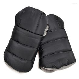 Stroller Parts Extra Thick Winter Warm Gloves Warmmuffs Waterproof Anti-Freeze Cold Weather Hand Muff Kids Baby Pram Pushchair