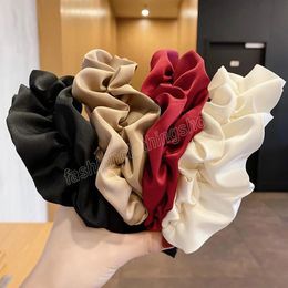 Cloth Hair Hoop Vintage Hair Accessories Hairbands For Women Headwear Headbands High Head Hoops Headdress