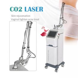 Vertical CO2 Fractional Machine Stretch Marks Pigment Removal Vagina Tightening Skin Tighten Lift Mark Remover 10600 NM Laser Radio Frequency Equipment For Salon