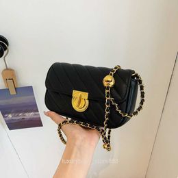 Store Clearance Wholesale Design Bags 95% Off Autumn 2023 New High Texture Small Ball Chain Fashion Fragrance Underarm Versatile One Shoulder Crossbody Women's