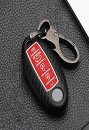 Cas de clé de voiture en silicone à 5 boutons pour Nissan Rouge Maxima Altima Sentra Murano Qashqai Cover Keyless Remote FOB Shell Skin Holder2959409