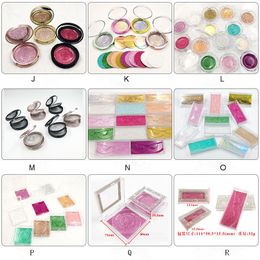 False Eyelashes Wholesale Empty Box Custom Your Business Name Private Label Lash Packing