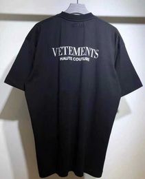 Men's T-Shirts VTM Vitamo 2022 New Minimalism Declaration Slogan Print Men's and Women's Loose Short Sleeve T-shirts T221012