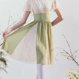 Stage Wear Fairy Ballet Skirt Women Performance Costume Ballerina Outfit Clothes Lyrical Classical Dancewear Chiffon Skirts JL4168