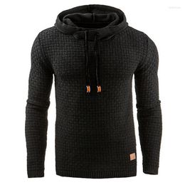 Men's Hoodies 2022 Autumn Slim Hooded Sweatshirts Coats Male Casual Sportswear Streetwear Brand Clothing