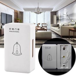 Doorbells Smart Bell 220V Wired Chime Vocal bell Welcome For Office Home Security Access Control System 221119
