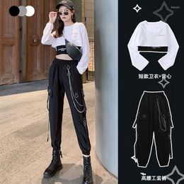 Women's Two Piece Pants 2022 Women T-shirt Set Outfits Autumn Women's Tracksuit Sets Top And Casual Sport Suit 2 Woman