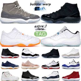 Shoes al aire libre de 11s Mujeres Mujeres Cool Cap Army Green Blue Gown Jumpman 11 Legenda Platinum Tint Concord Bred Mens Sports Sports Sports