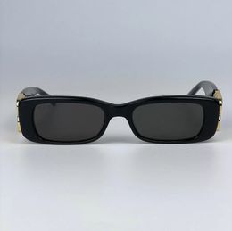 Роскошный прямоугольник Женщины солнцезащитные очки Fashion Women Brand Deisnger Полнокласная линза Uv400 Летнее стиль Big Square BB0096S Top Caffe
