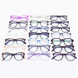 Sunglasses Frames Ready To Ship Factory Size Colorful Acetate Randomly China Promotional Mixed Spectacles Eye Glasses Eyeglasses Optical