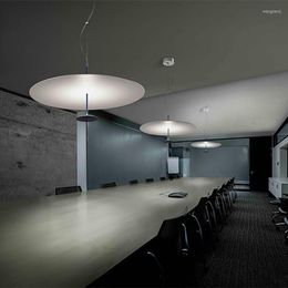 Pendant Lamps Nordic Modern Luxury Simple Concept Design Restaurant Living Room Model Slim Chandelier