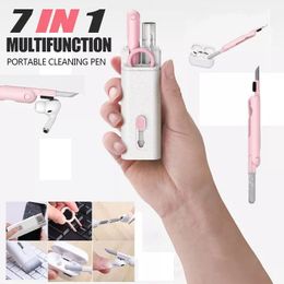 7 in 1 Computer Keyboard Cleaner Brush Kit Earphone Cleaning Pen For Headset Cleaning Tools Keycap Puller