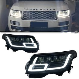 Auto Parts Headlights for Ranger Rover SC 20 13-20 18 Head Lights Matrix Style Replacement DRL Daytime lights Lighthouse Projector Facelift