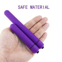 DildosDongs 10 Speed Vibrating Mini Bullet Shape Vibrator Waterproof Gspot Massager Sex Toys for Women Female Adult Products 221121