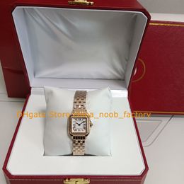 4 Style Ladies With Box Watches Women Small Size 22MM Rose Gold WSPN0006 Silver Roman Dial Women's Bracelet Quartz Model Steel 18k Yellow Gold Dress Gift Watch