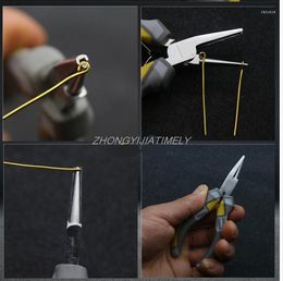 Professional Hand Tool Sets Half-round Nose Pliers Winding C-ring Jewelry Handmade Copper Wire Modeling Tools