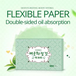 Tissue 50PcsBag Papers Film Oil Absorbing Control Face Blotting Cleaning Cleanser Tool 221121