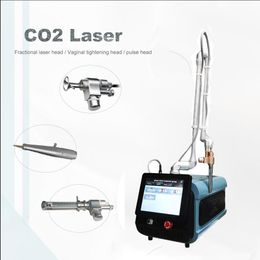 Directly effective 10600NM 60W Co2 Fractional Laser Vaginal Tightening Machine Skin Resurfacin Stretch Marks removal Face Lift skin rejuvenation Equipment