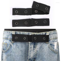 Belts Buckle-free Elasticity For Women Men Invisible No Buckle Waist Belt Adjustable Stretch Jeans Hassle Elastic Band