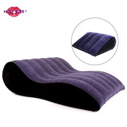 Bondage Multipurpose Toughage Inflatable Sex Sofa Bed Furniture Cushion Bounce Chair Love Pillow For Couples Adults Game Erotic Shop 221121