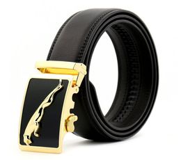 Nuevos dise￱adores de alta lujo Men039s jaguar hebilla autom￡tica cintur￳n negro cinturones de hombres jeans cintur￳n8557459