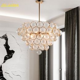 Pendant Lamps Modern LED Lights Lighting Living Room Bedroom Luxury Glass Lamp For Restaurant Kitchen Hanging Luminaries