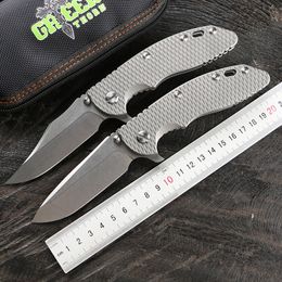 Green Thorn Outdoor Camping Hunting Practical Fruit Portable Folding EDC Tool xm-18 TC4 Titanium Alloy VG10 Blade