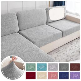 Chair Covers Waterproof Sofa Cushion Seat Cover For Living Room Jacquard Elastic Removable Protector LShape Corner Armchair