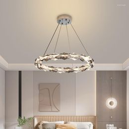 Chandeliers Modern K9 Crystal Led Chandelier Home Lighting Chrome Gloss Living Room Ceiling