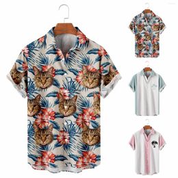 Men's Casual Shirts Mens Button Up Long Sleeve Sport Outdoor Shirt Fitted Tees Men Woken