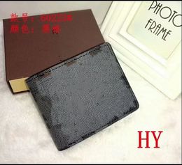 5A high quality Designer Leather Purse Wallets Fashion Designer Wallets Retro Handbag For Men Classic Card Holders Coin Famous Clutch Wallet #666