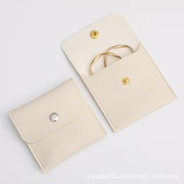 PU Leather Jewelry Bag Jewelrys Pouch for Necklace Bracelet Ring Watch Earphone and Other Mini Items