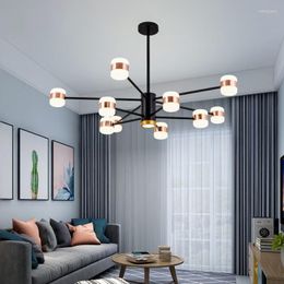 Chandeliers Simplicity For Dining Living Room Kitchen Foyer Villa Gallery Office Bedroom Bar Indoor Home Hanging Lights