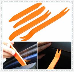 Interior Decorations 4PCS Car Audio Disassembly Tool Plastic Pry Bar Door For 520d 518d 428i Compact 3-series M240i M140i Z4 X5