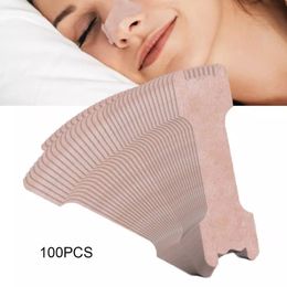 Snoring Cessation 100Pcs Anti Nasal Strips for Way Help Breathing Reduce Better Sleep Easier Breath 221121