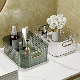 Storage Boxes Cosmetics Box Household Sundries Container Make Up Tool Organising Organiser Home Bathroom Transparent