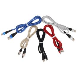 USB Type C Fast Charging Cable V8 Micro Sync Data Charge Cord Wire 1M 2M 3M Mobile Phone Charger Line For Xiaomi Oneplus LG Samsung