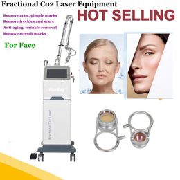 Radio Frequency 4D Fractional Co2 Laser Equipment 10600nm Lazer Beauty Machine For Skin Resurfacing Acne Scars Anti-Aging Skin Firming Wrinkle Removal