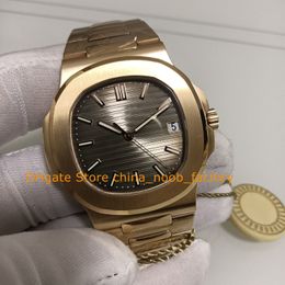 Wristwatches Watches Men's 40mm Date Sapphire Glass Rose Gold 904L Steel Bracelet Cal.324 SC 4N Automatic 5711 PPF Factory Mechanical Watch