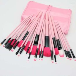 Makeup Brushes 24pcs Set Professional Cosmetic Powder Brush Kit With Bag Face Lip Eyes Tool