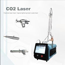 Powerful 10600NM 60W Co2 Fractional Laser Vaginal Tightening Machine Skin Resurfacin Stretch Marks removal Face Lift skin rejuvenation Safety Equipment