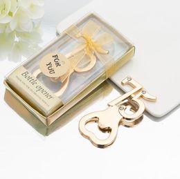 Golden 75 Bottle Openers 75th Anniversary Keepsake 75th Birthday Gift Event Giveaway Table Decors Guest Favors SN288