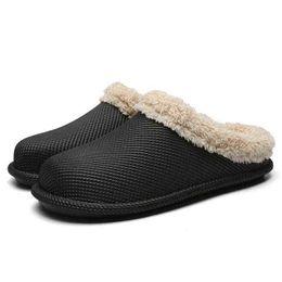 Men And Women New Slippers Autumn And Winter Waterproof Cotton Slippers Warm Antislip Pair Shoes Home Wear Plus Velvet J220716