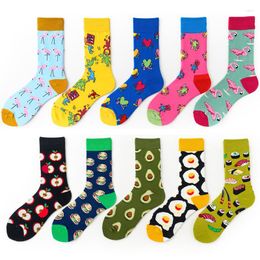 Men's Socks Novelty Happy Funny Men Graphic Funky Sock Style Soft Breathable For Man Woman Christmas Gift